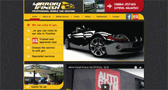 Desktop Screenshot of mirrorfinishvaleting.com